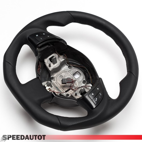 Volante pelle appiattito - in,