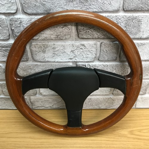 Volante con cerchio legno - volante,